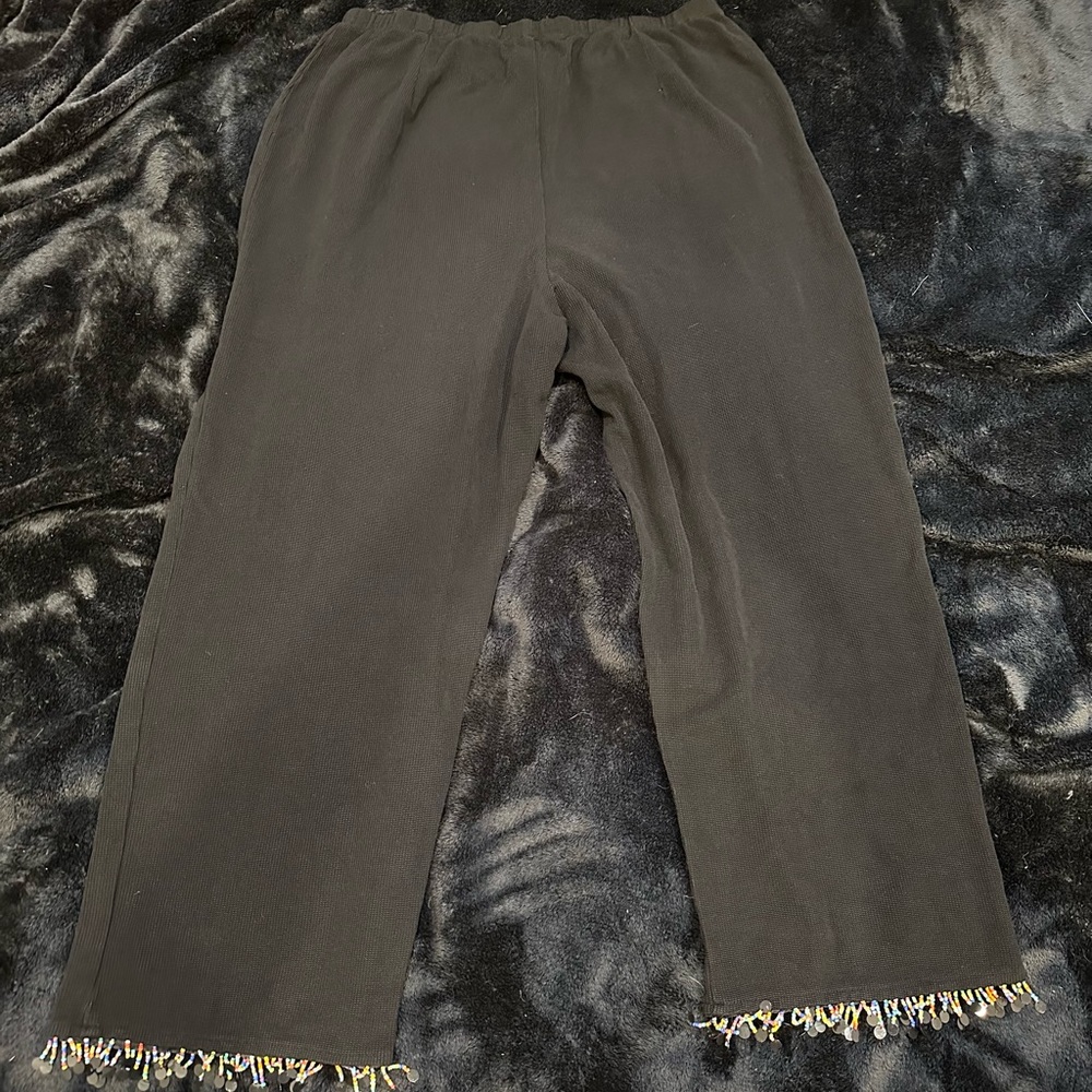 Vintage Pants Fun Beaded